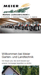 Mobile Screenshot of landtechnik-meier.de